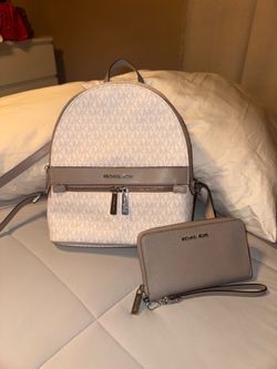 Michael Kors Backpack and Wallet Set