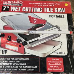 Wet Cutting Tile Saw 