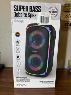 Tzumi Super Bass Jobsite Speaker
