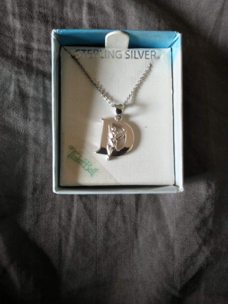 New Sterling Silver Necklace And Pen
