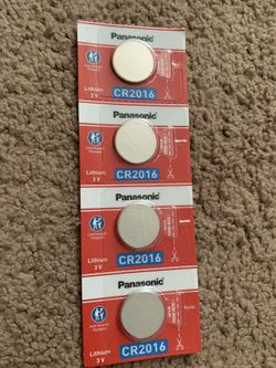 Panasonic CR2016 3V Lithium Batteries 