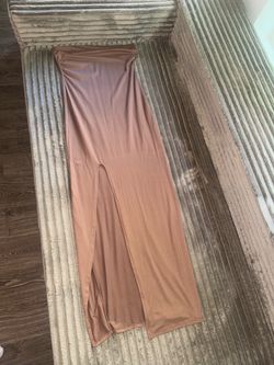 Strapless Maxi Dress