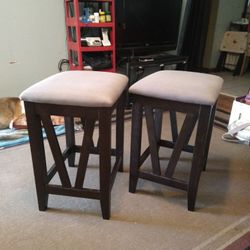 Matching Stools. Like New.30.00