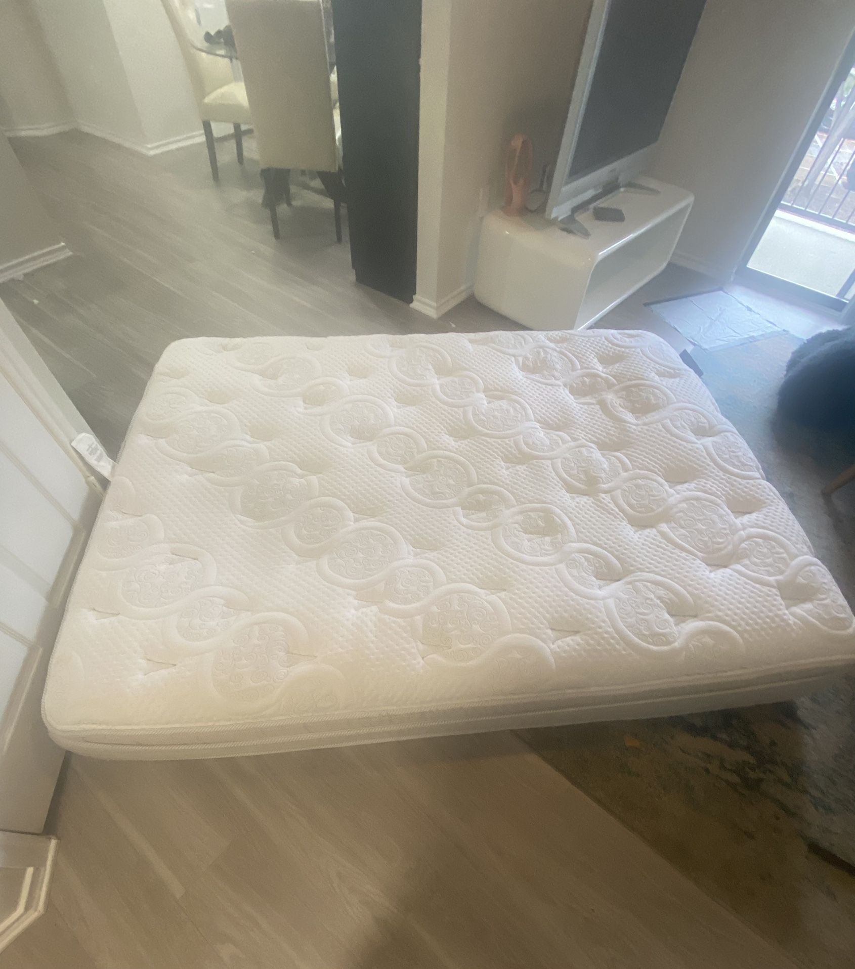 Spring Air Mattress, Box Spring and frame