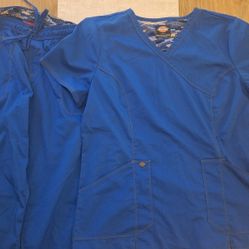 Dickies Scrub Set Like New