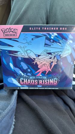 Pokemon Mega Evolution Chaos Rising  Elite Trainer Box