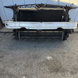 2016-2018 Audi C7 S6 OEM Front Core Support Clip All Coolers Fans 