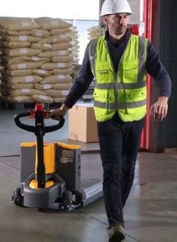 Li-ion Powered Pallet Truck A-103801 | 4,400 lb Capacity US