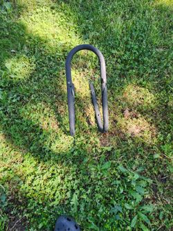 Dirtbike wheel chocks