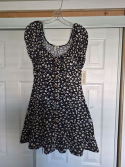 Derek Heart Floral Button-Front Dress for women size XL authentic I want $15 dollars brand new still have tags