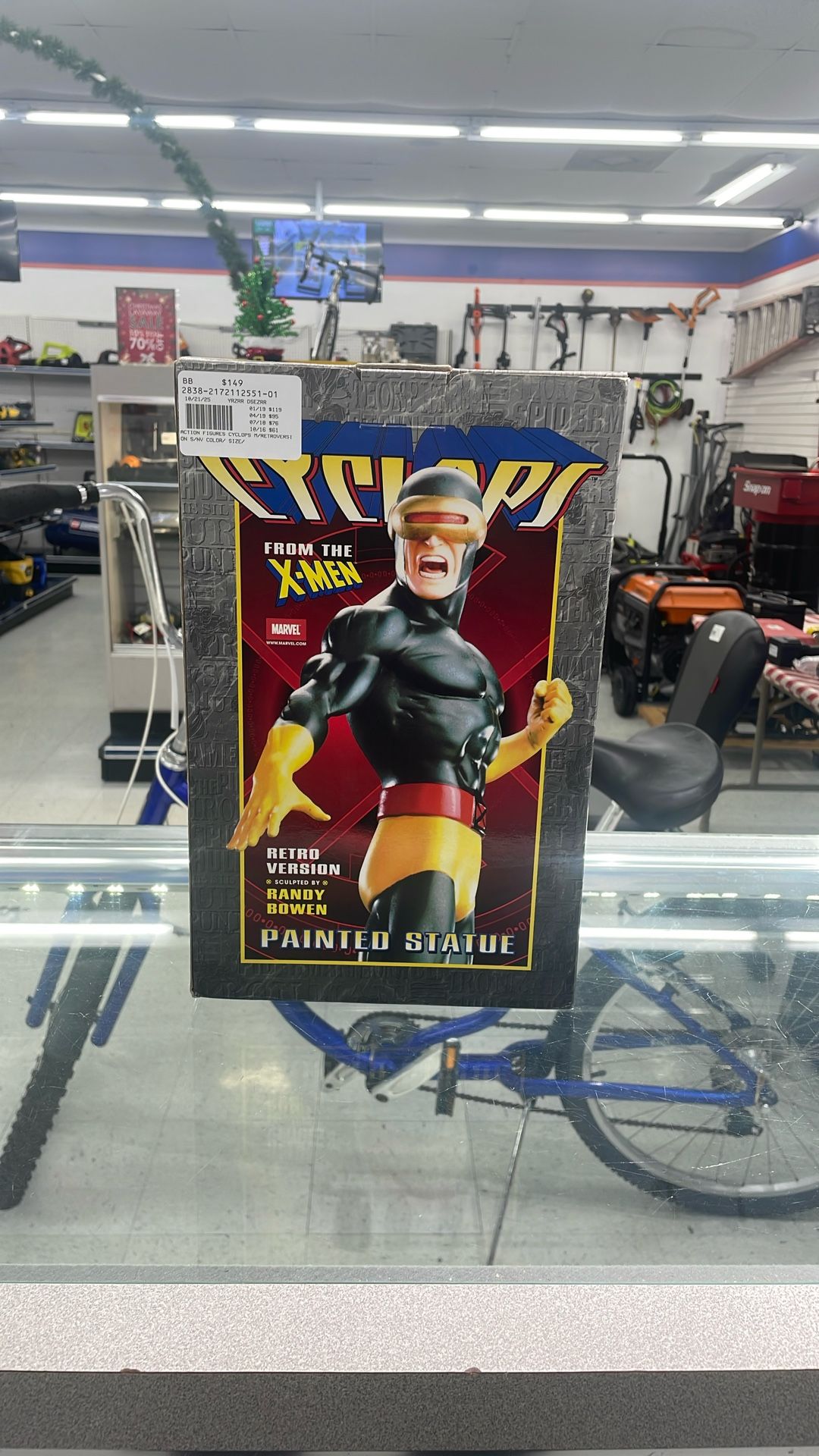 Cyclops Painted Statue