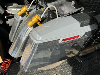 Harley Davidson Road glide Carbon Bags 