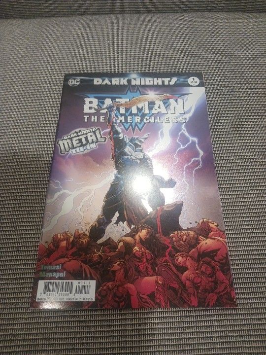 Batman: The Merciless #1 Dark Knights Metal 1st Print Foil Cover DC Metal Tie-in