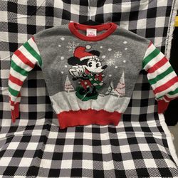 Infant Minnie Mouse Holiday Sweater
