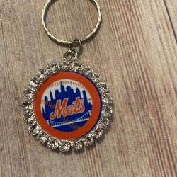 New York Mets Keychain