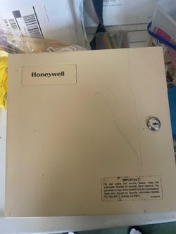 Honeywell security panel