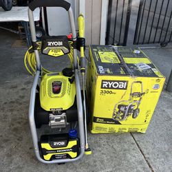 RYOBI 3300 PSI 2.5 GPM Cold Water Gas Pressure Washer with Honda GCV200 Engine