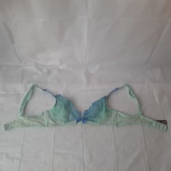 Victoria's Secret Bra 32B Unlined Plunge Very Sexy by VS Blue Women's Girl's