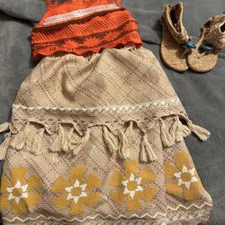 Moana Costume