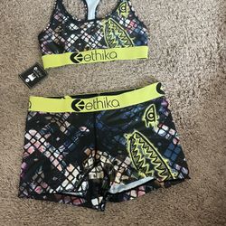 Womens Ethika Underwear Set Size Small 