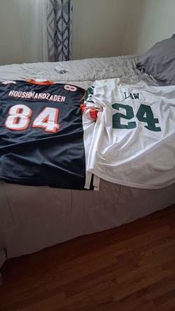 2 NFL on field jerseys size 60(4x-5x)