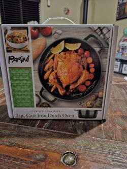 New 3 Qt Cast Iron Dutch Oven
