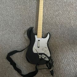 Xbox 360 Rockband Fender Stratocaster Wired 