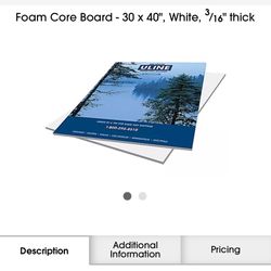 Foam Core Board