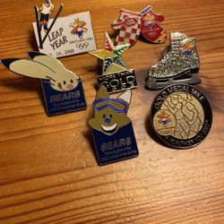 2002 Olympic Pins