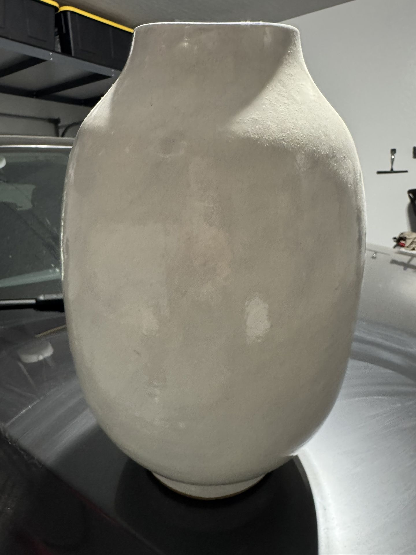 Large White Vase