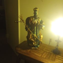 Africa Voodoo Priest Statue 