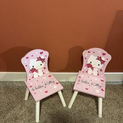 Hello Kitty Chair Set