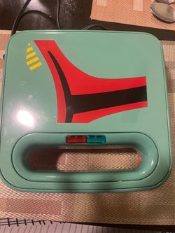 Star Wars Bobba Fett Double Square Waffle Maker