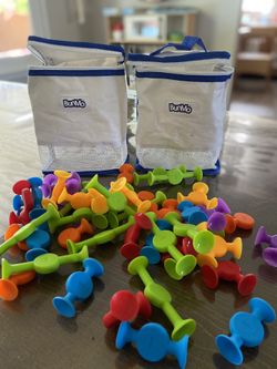 BUNMO Textured Suction Toys 