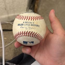 4/4/26 Angels Game winning ball thrown by Joe Adell