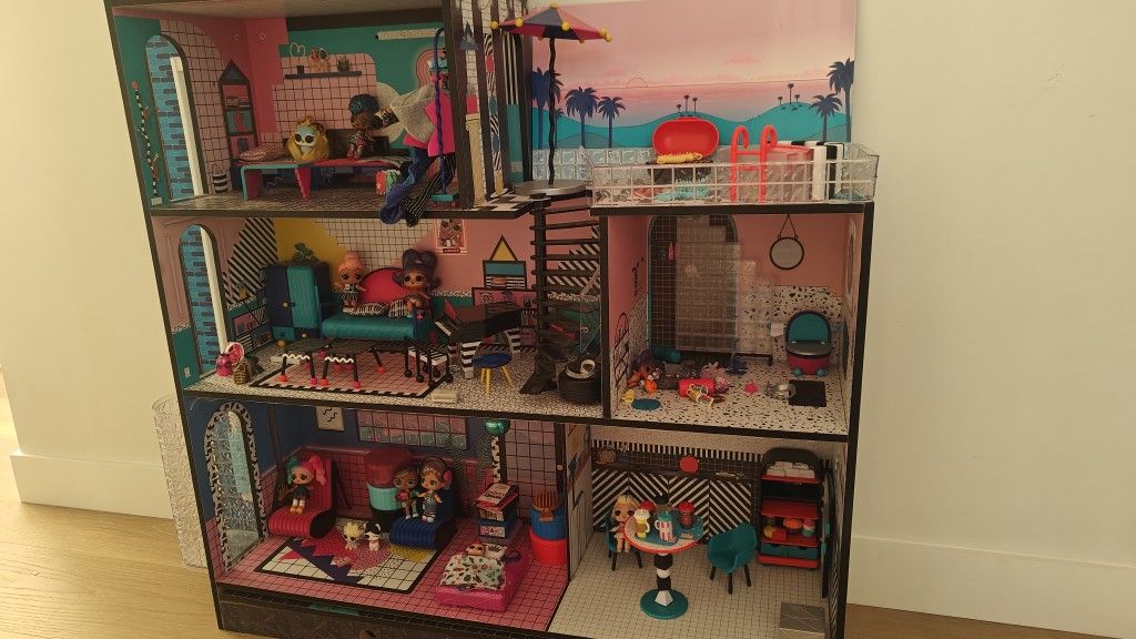 LOL House , Dolls, Accessories, Furniture And More