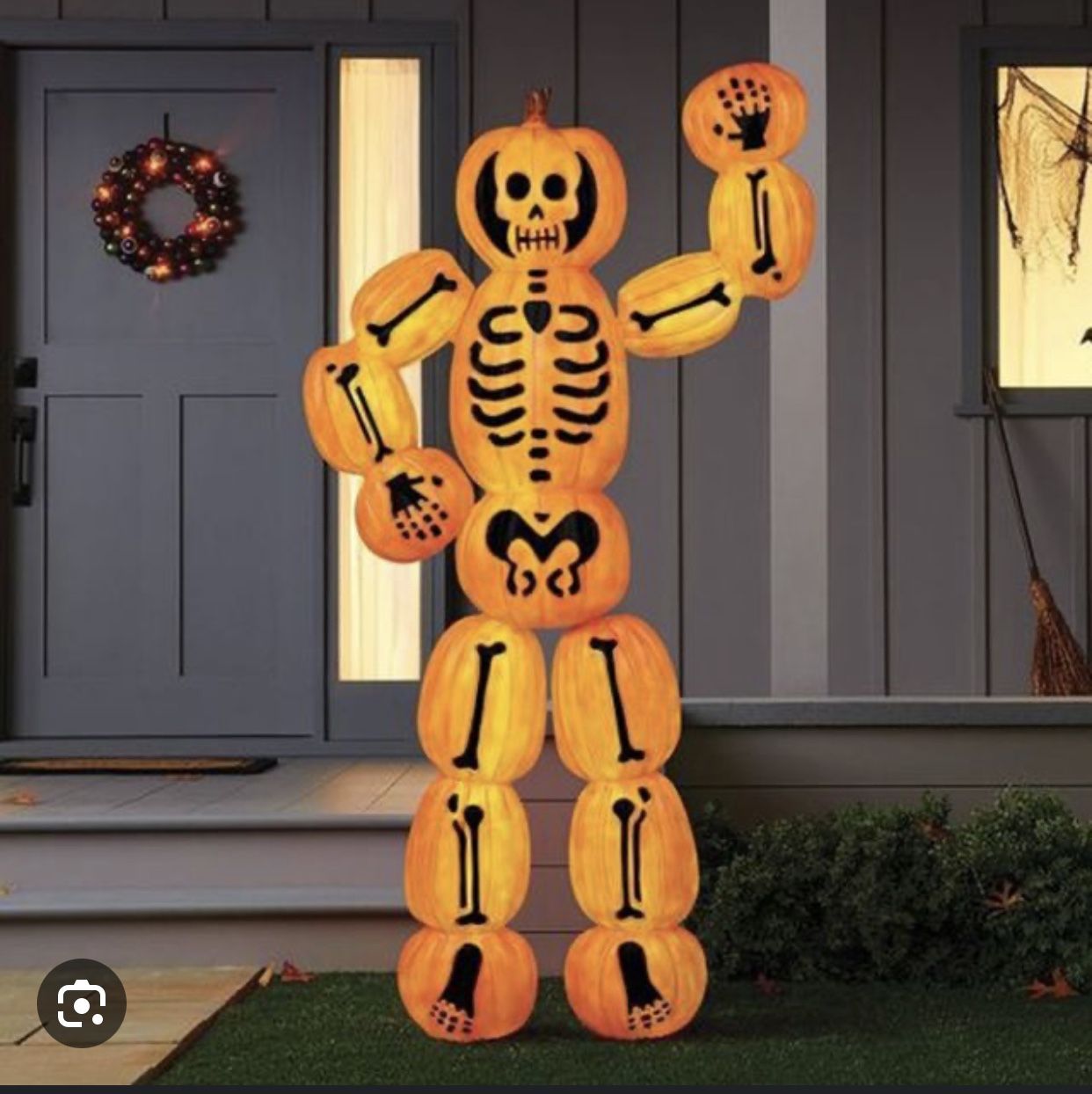 Target Halloween HYDE And EEK 6 FT LED Pumpkin man