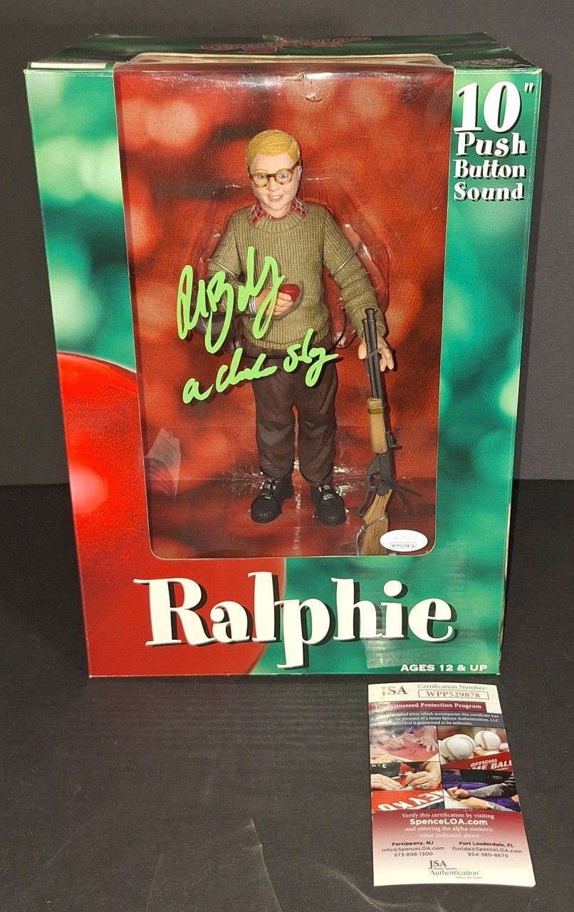 🔥 Peter Billingsley autographed Neca action figure JSA Witness COA 🔥