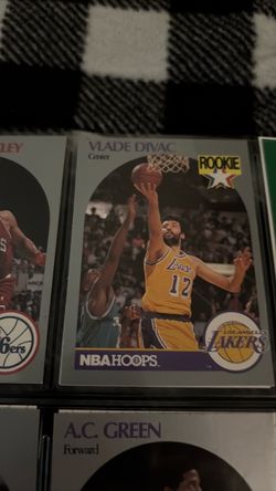 1990 NBA Hoops Vlade Divac Rookie Card