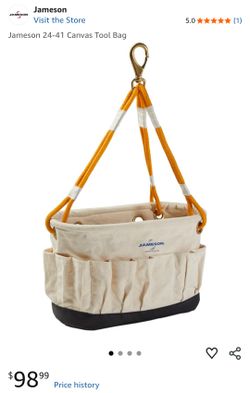 Jameson 24-41 Canvas Tool & Lineman's Bag