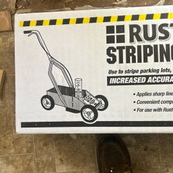 Rust Oleum, Striping  Machine