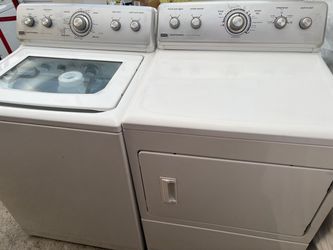 Nice Maytag Centennial Washer Dryer Electric 240v Set Heavy Duty