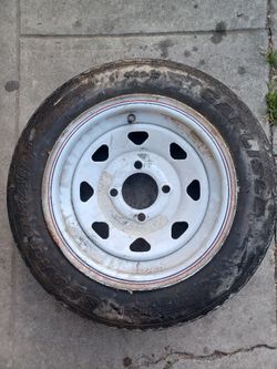 Carlisle Trailer Tire And Rim 4-80-12