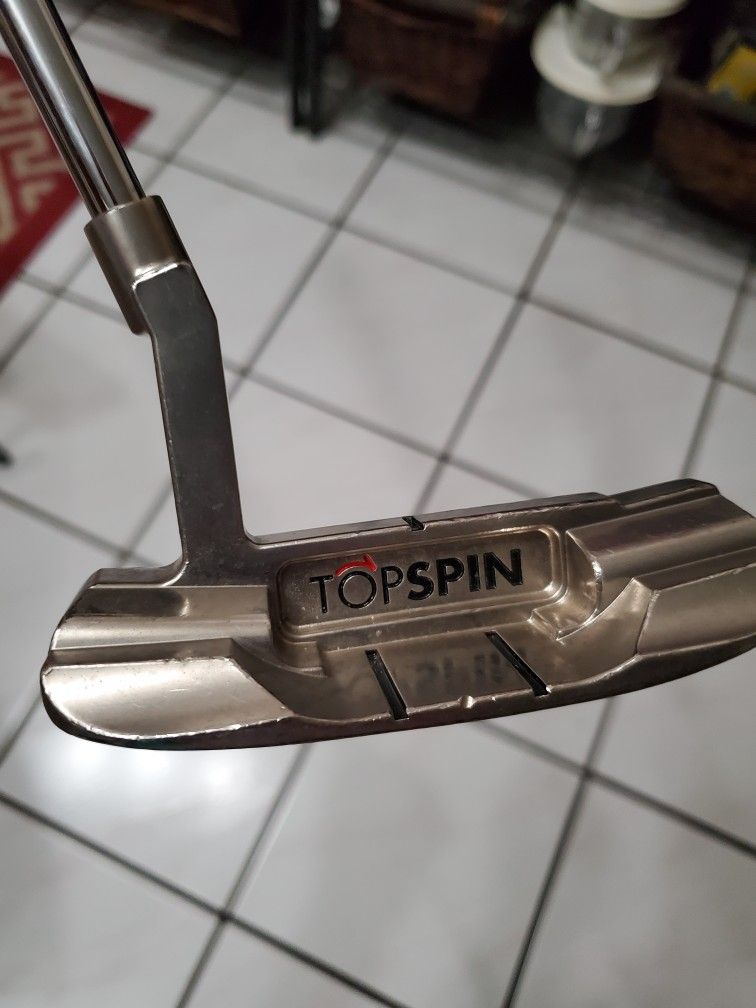 TOP SPIN GOLF PUTTER