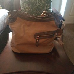 Tan and Brown Handbag in very good condition. 