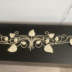 Ivory Iron Wall Decor