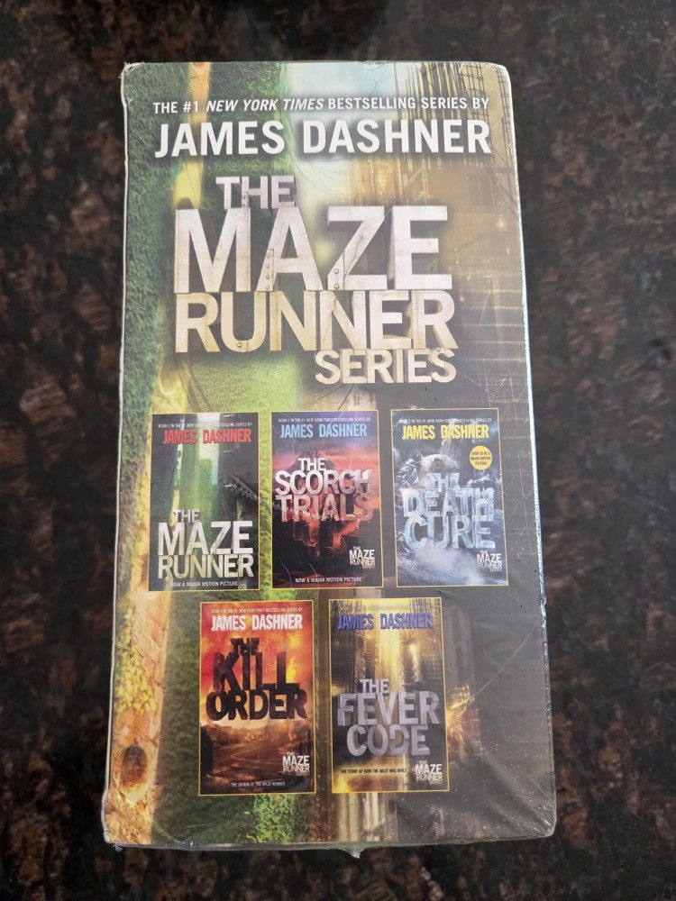 The Maze Runner 5-Book Series By James Dashner
