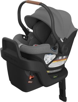 UPPAbaby Aria Lightweight Infant Car Seat/Just Under 6 lbs for Easy Portability/Base with Load Leg + Infant Insert Included/Direct Stroller Attachment