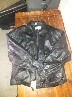 Leather jacket