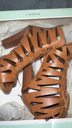 Brown heels